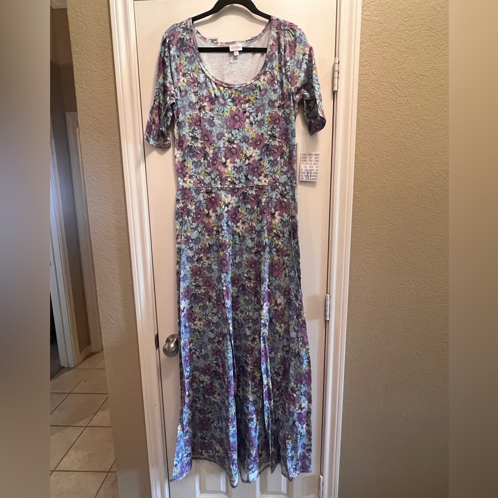 Lularoe floral Anna dress